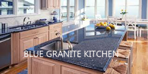 Blue Granite Kitchen