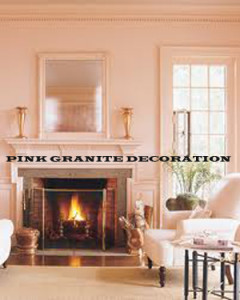 Pink color granite