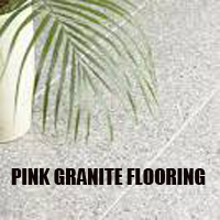 pink granite flooring