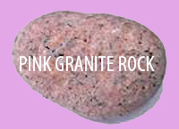 pink granite rock