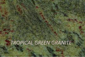 Tropical green granite